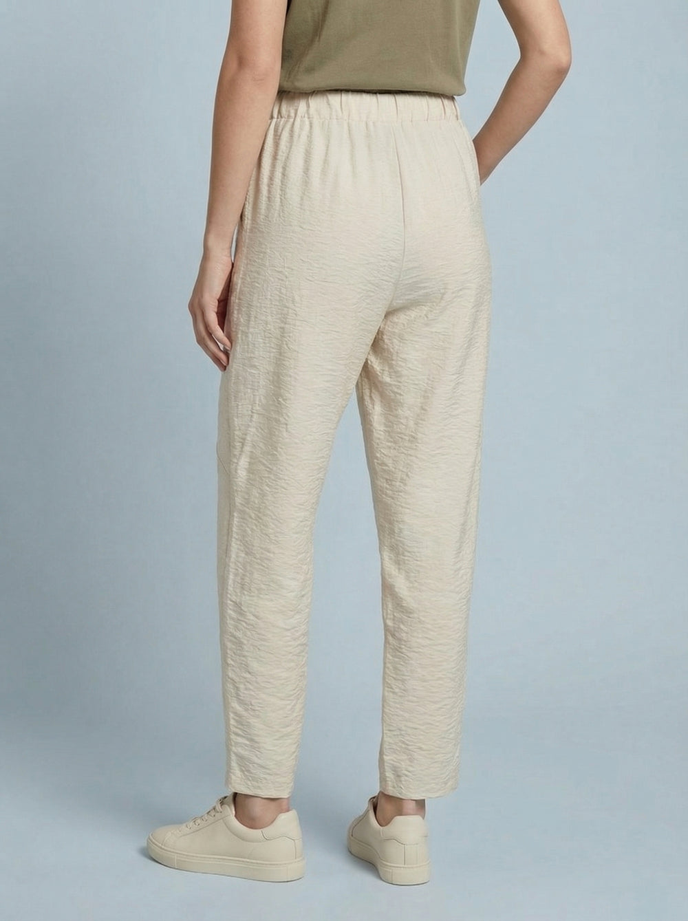 "ADA” Lightweight Bullet Trouser - Cream