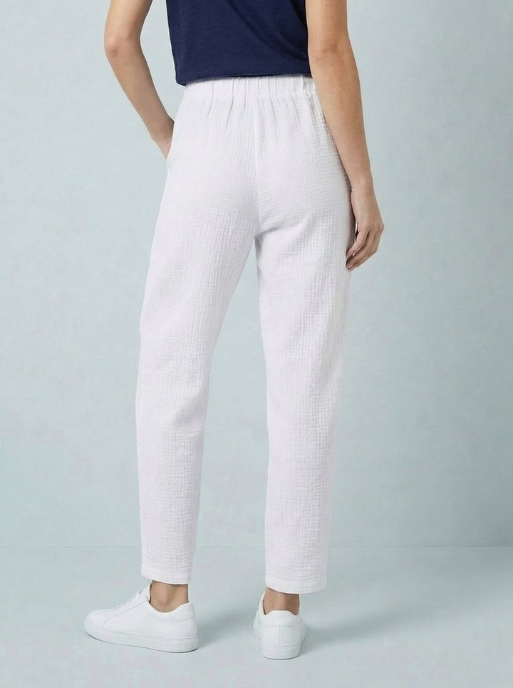 "ADA” Lightweight Bullet Trouser - White