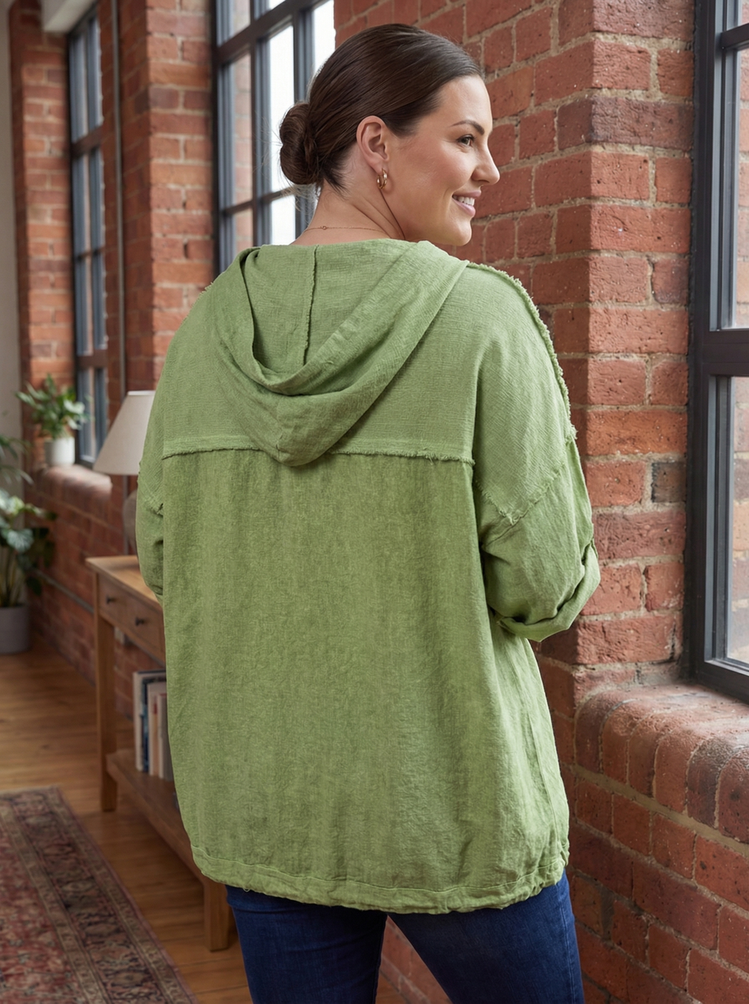 "BRIANNA” Premium Hooded Top