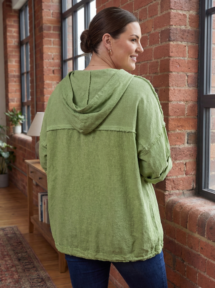 "BRIANNA” Premium Hooded Top