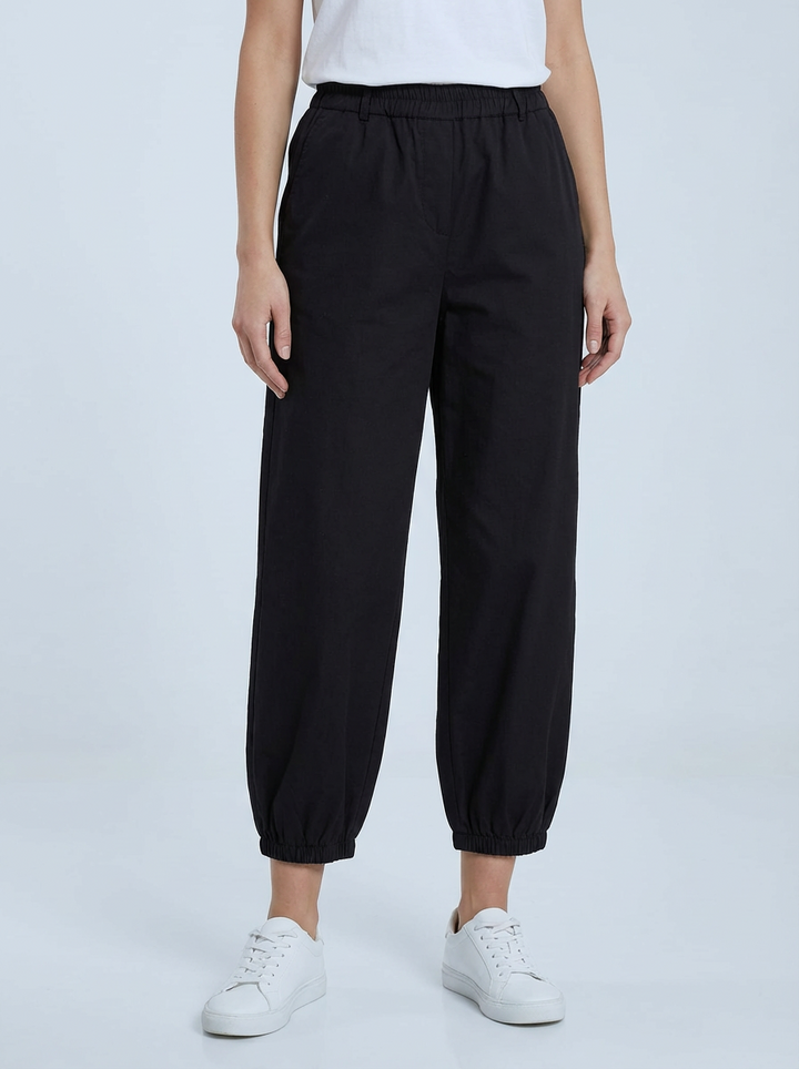 "CARA” Baloon Trouser - Black
