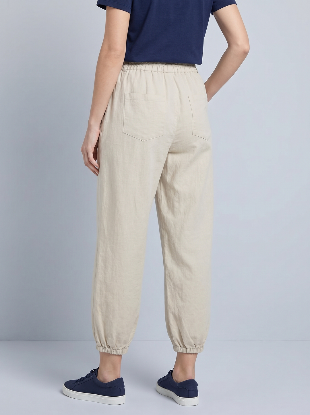 "CARA” Parachute Canvas Trouser