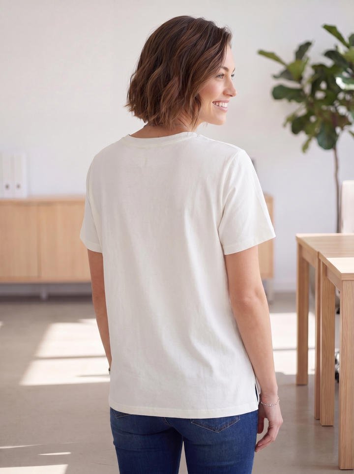 “EVIE” Brioderie T-Shirt