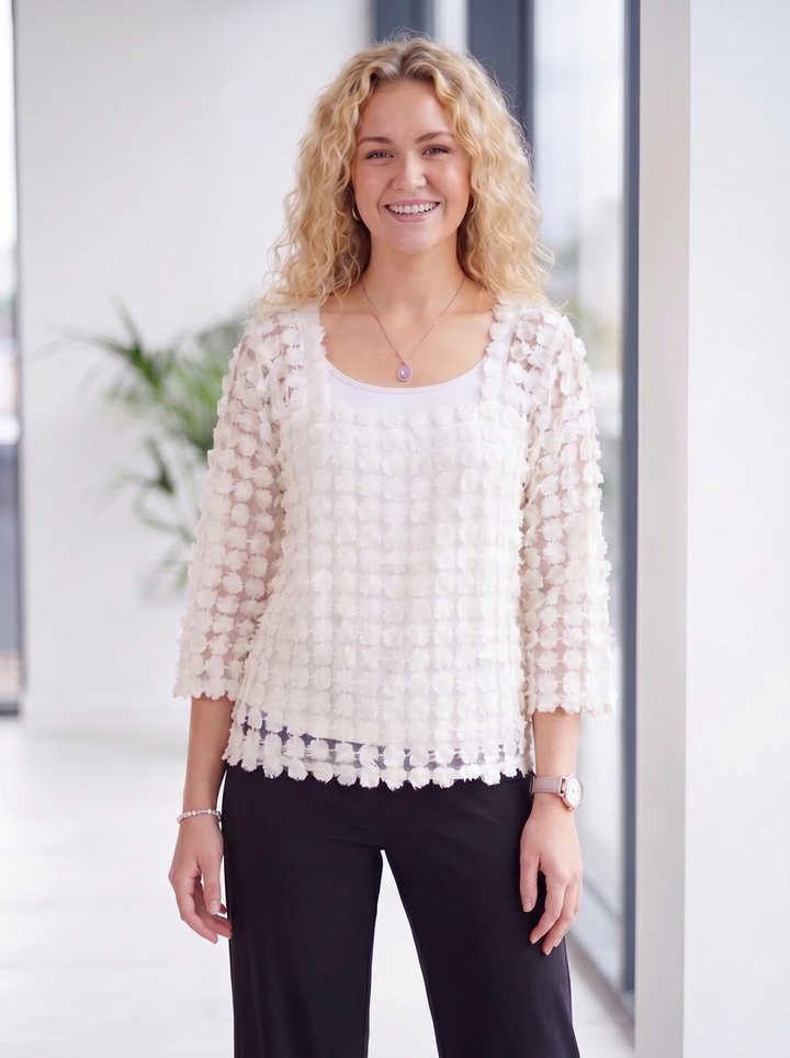 “MACY” Fine Knit Top