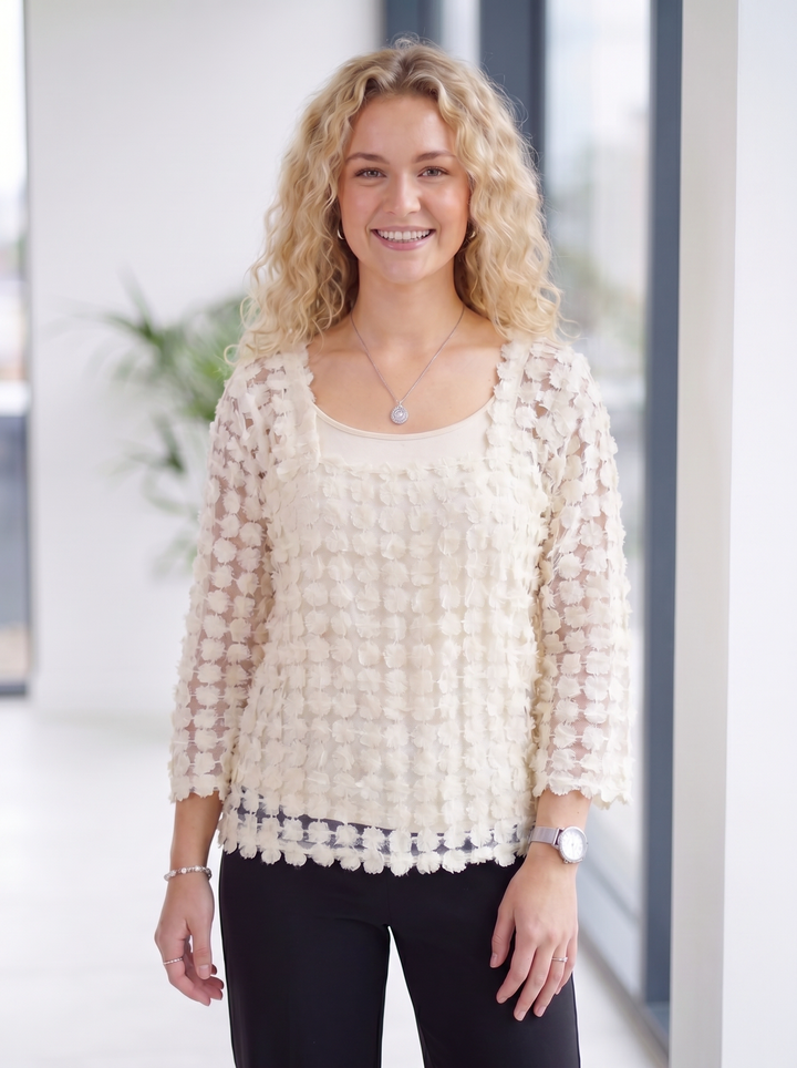 “MACY” Fine Knit Top