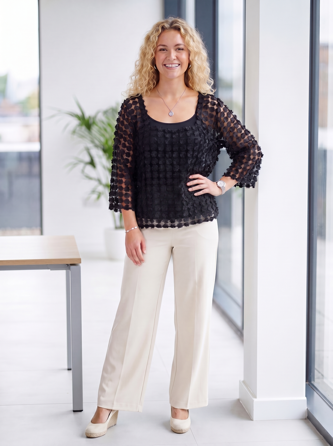 “MACY” Fine Knit Top