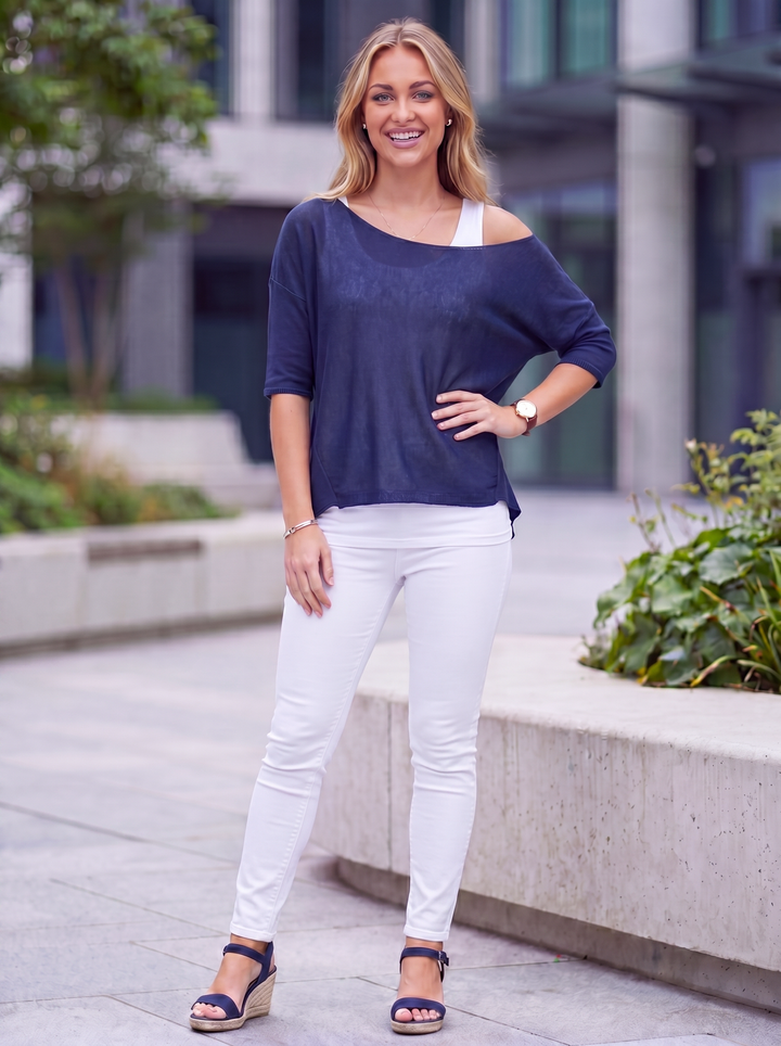 “PEARL” Fine Knit Top