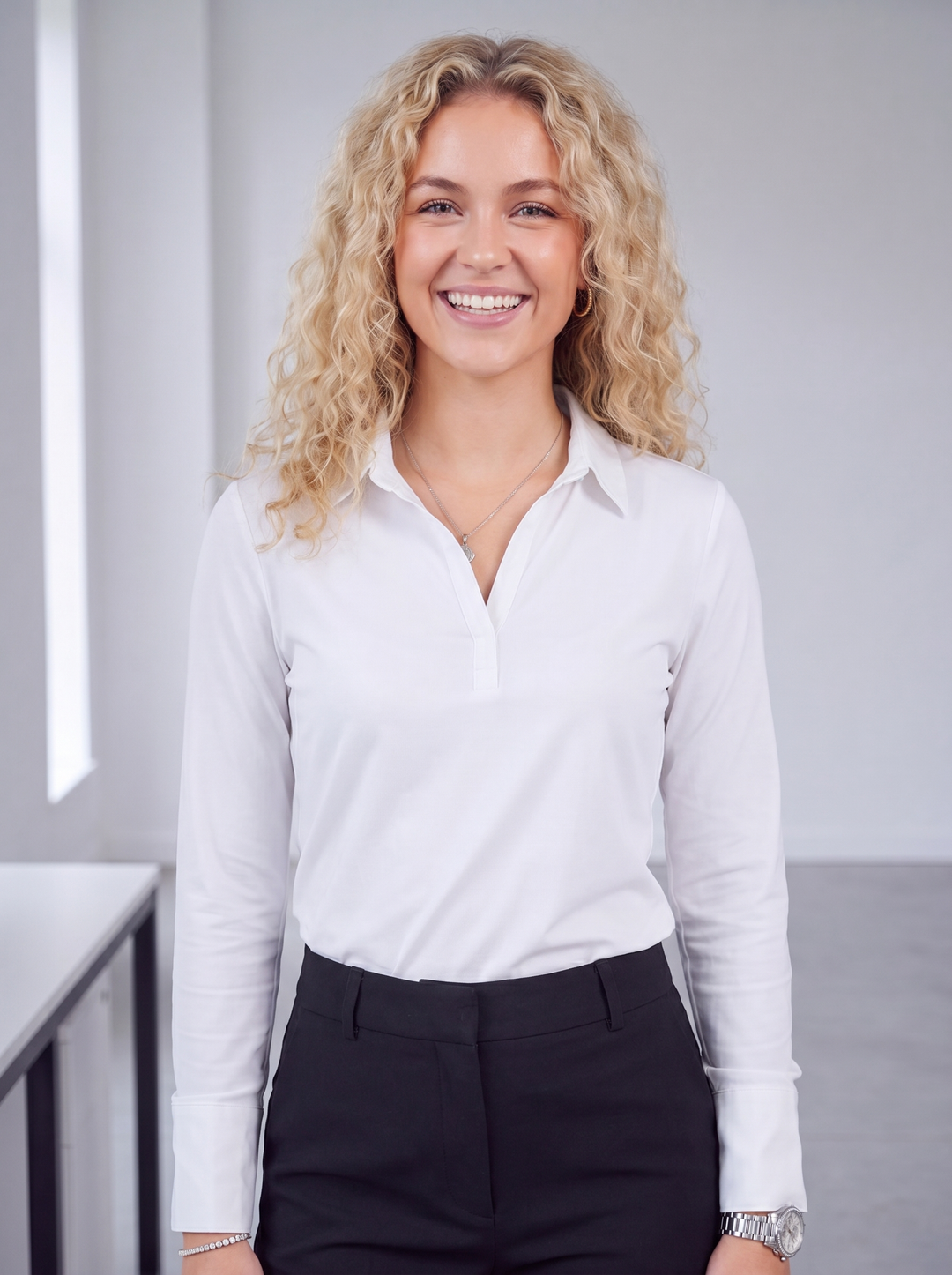 “JORDAN” Layering Shirt - White