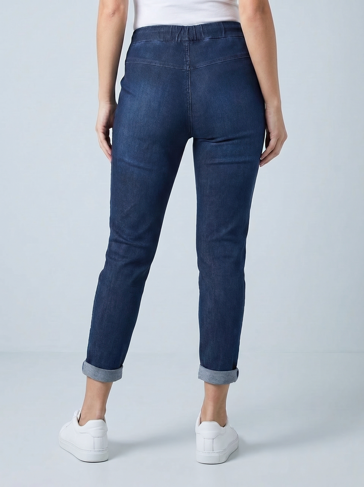 "CARMELA" Smooth MAGIC Trouser - Denim