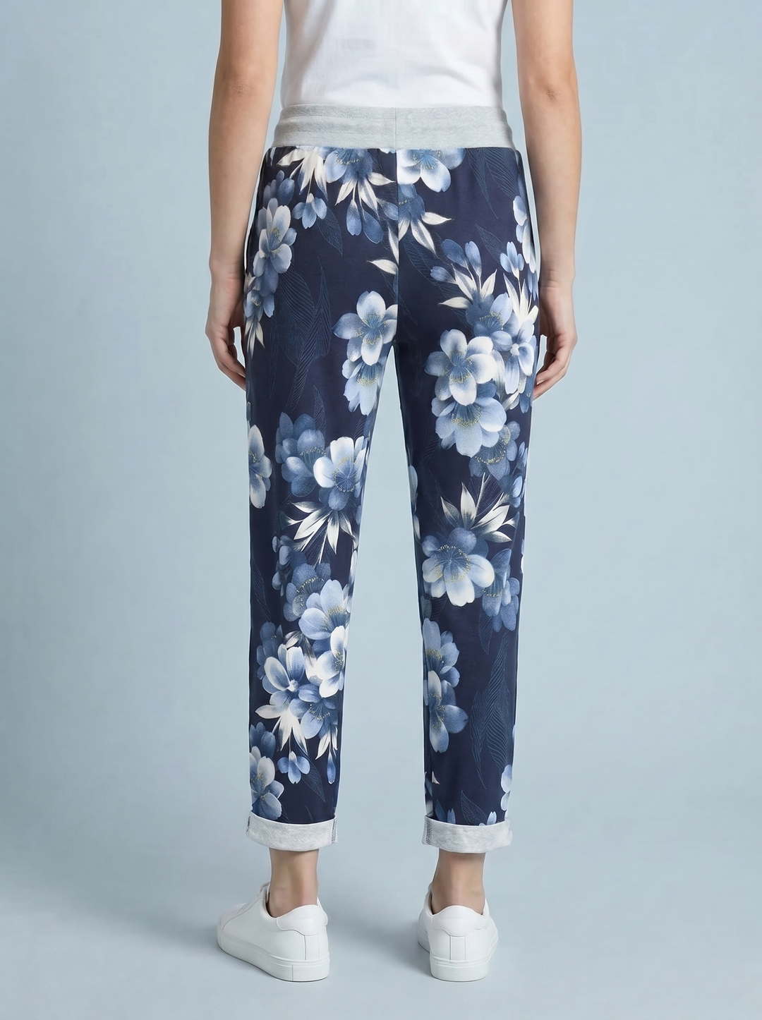 "RIO" Floral Print Magic Trouser