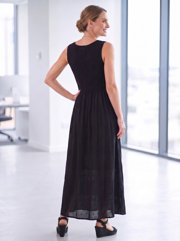 “GLORIA” Sleevless Maxi Dress