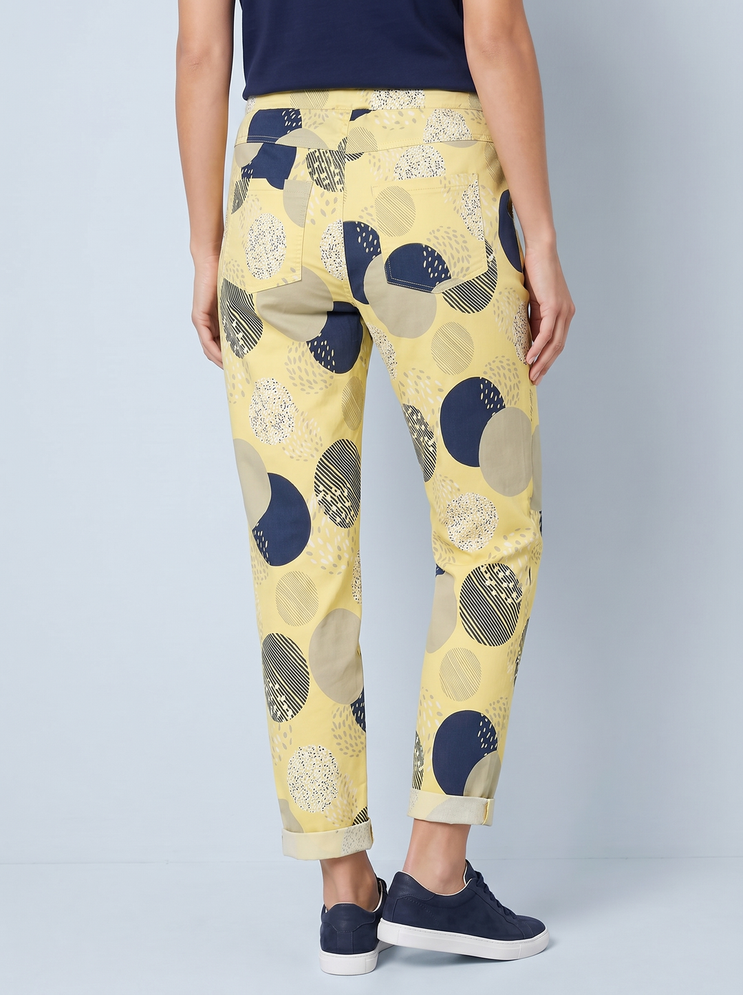 “CARLA” Abstract Polka Dot Trouser