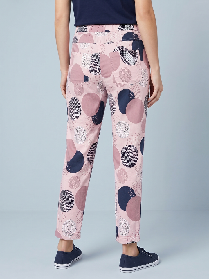 “CARLA” Abstract Polka Dot Trouser