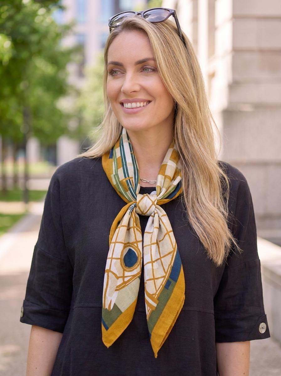 "KENSINGTON” Neckerchief Scarf