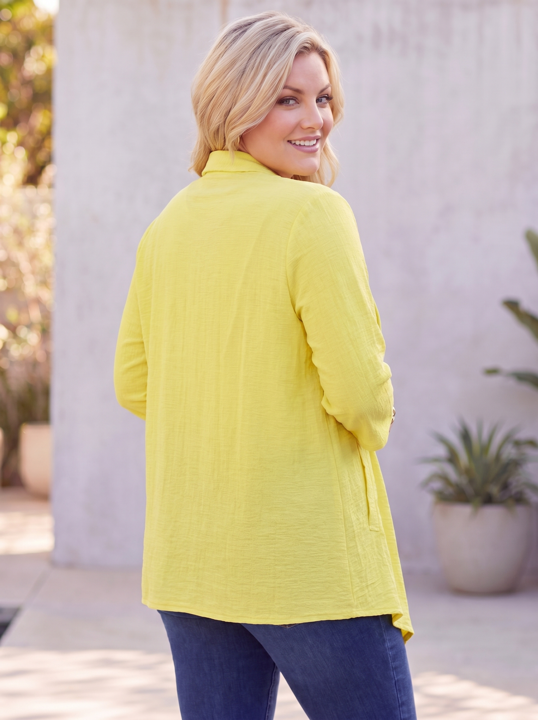 "AVA" Waterfall Jacket