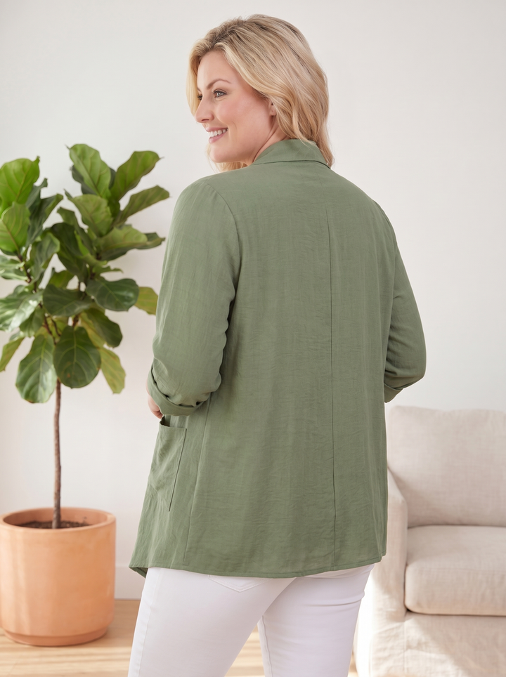 "AVA" Waterfall Jacket