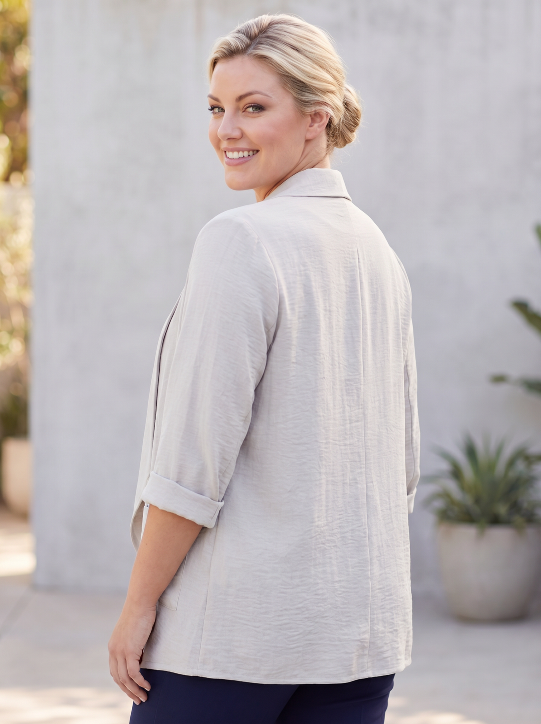 "AVA" Waterfall Jacket