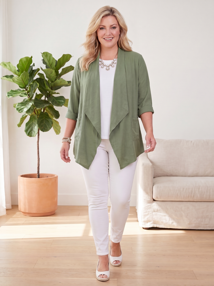 "AVA" Waterfall Jacket