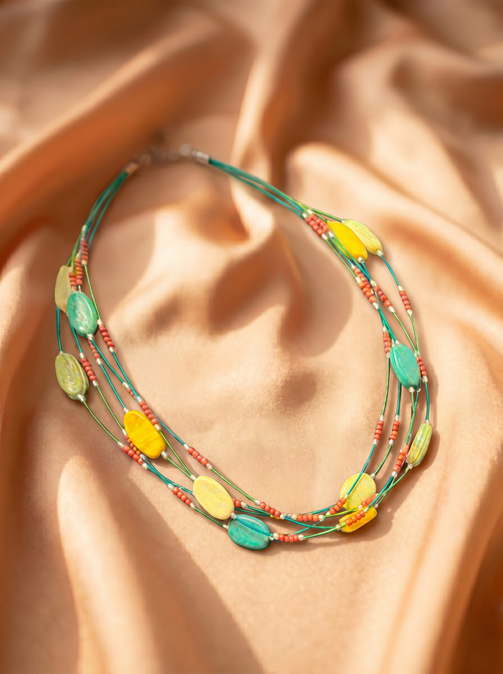 Seaside Sorbet Short Necklace