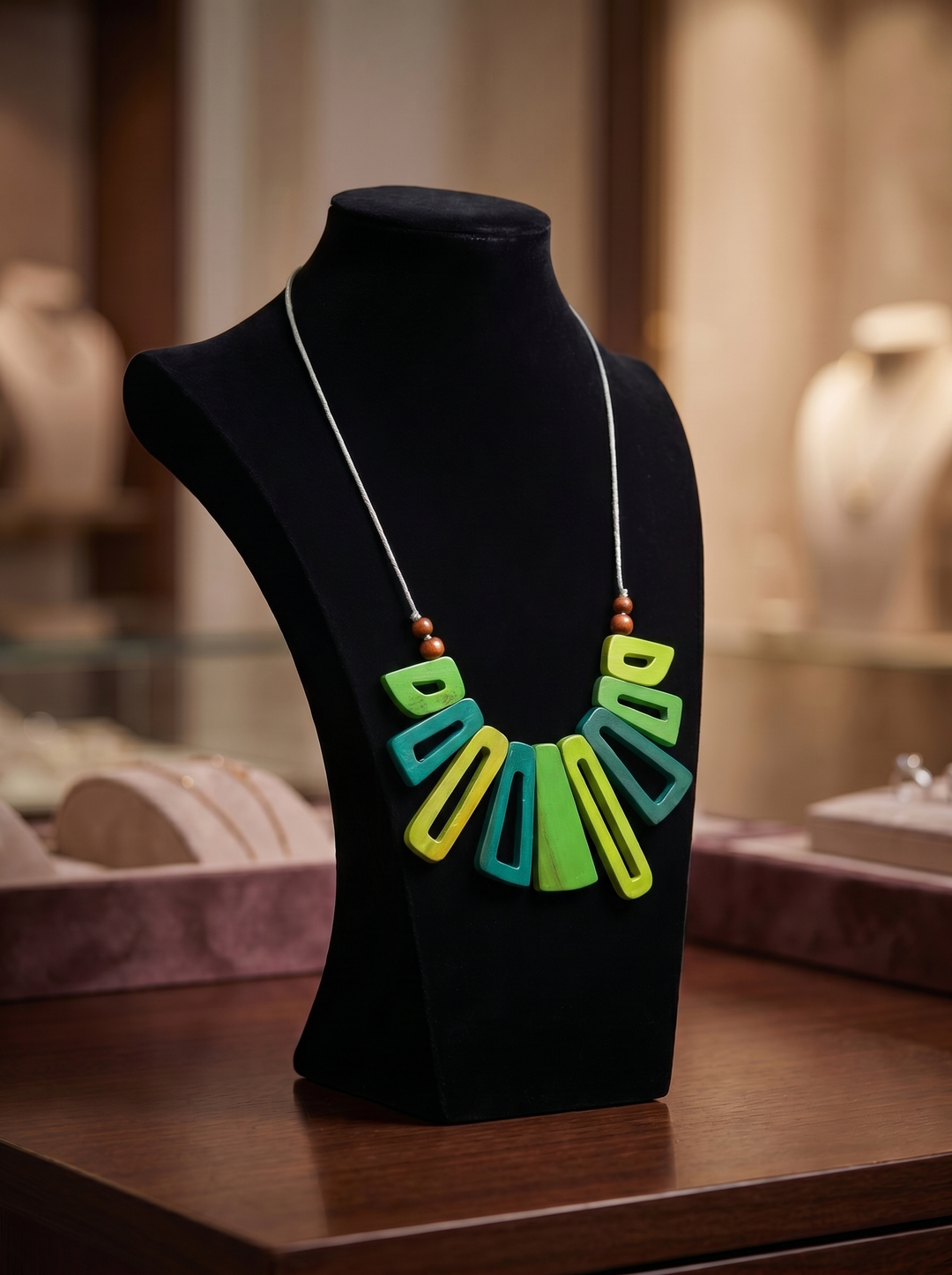 Palm Grove Statement Necklace