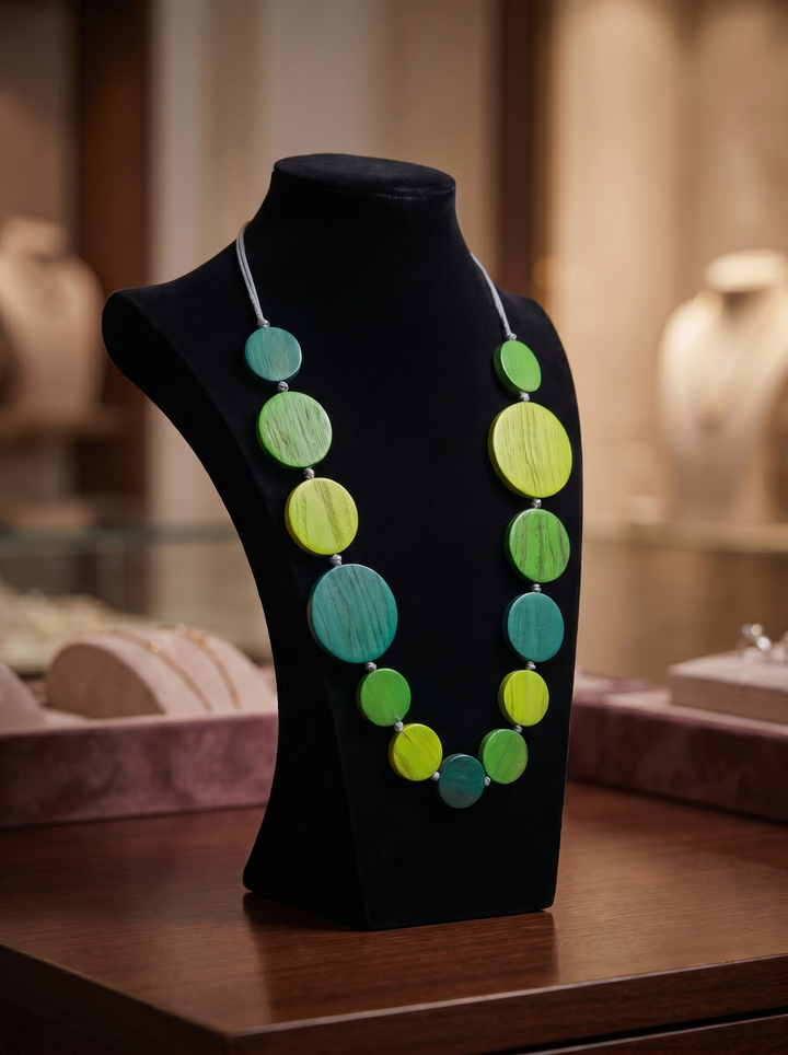 Tropical Green Necklace
