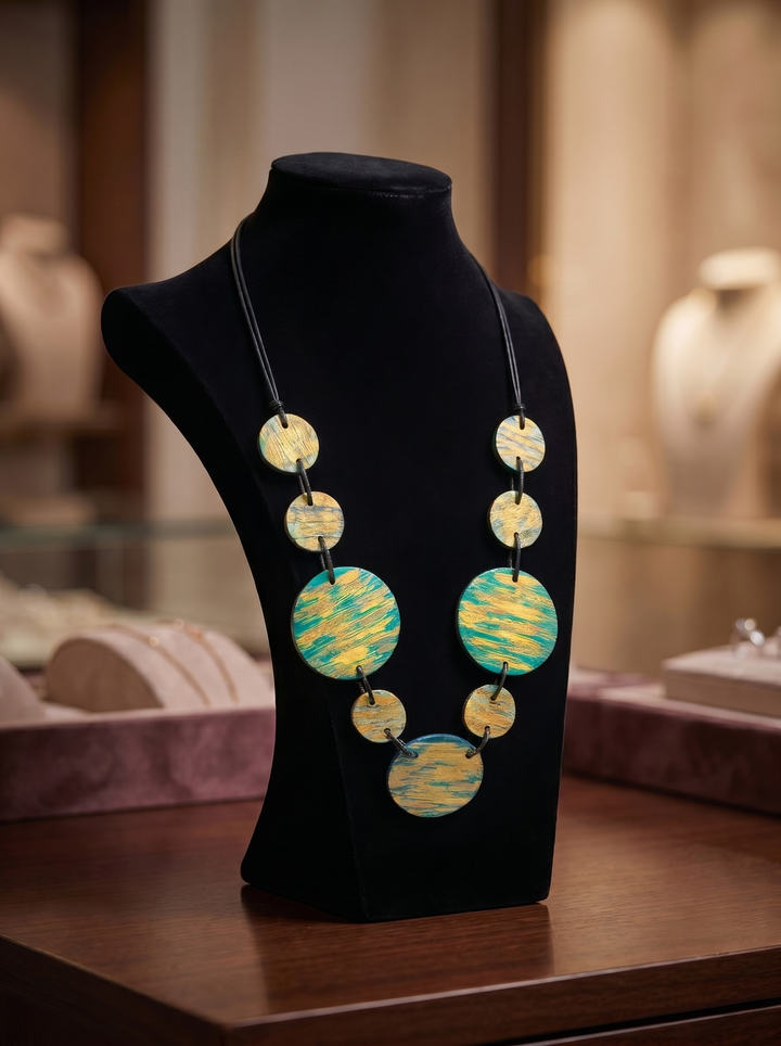 Coastal Brushtroke Necklace