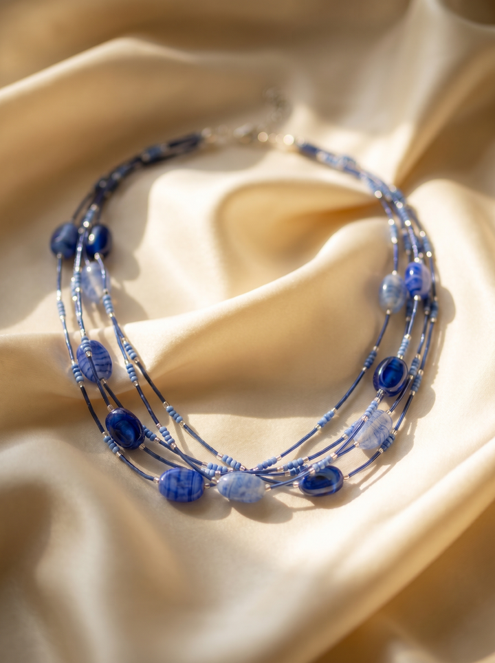 Blue Lagoon Short Necklace