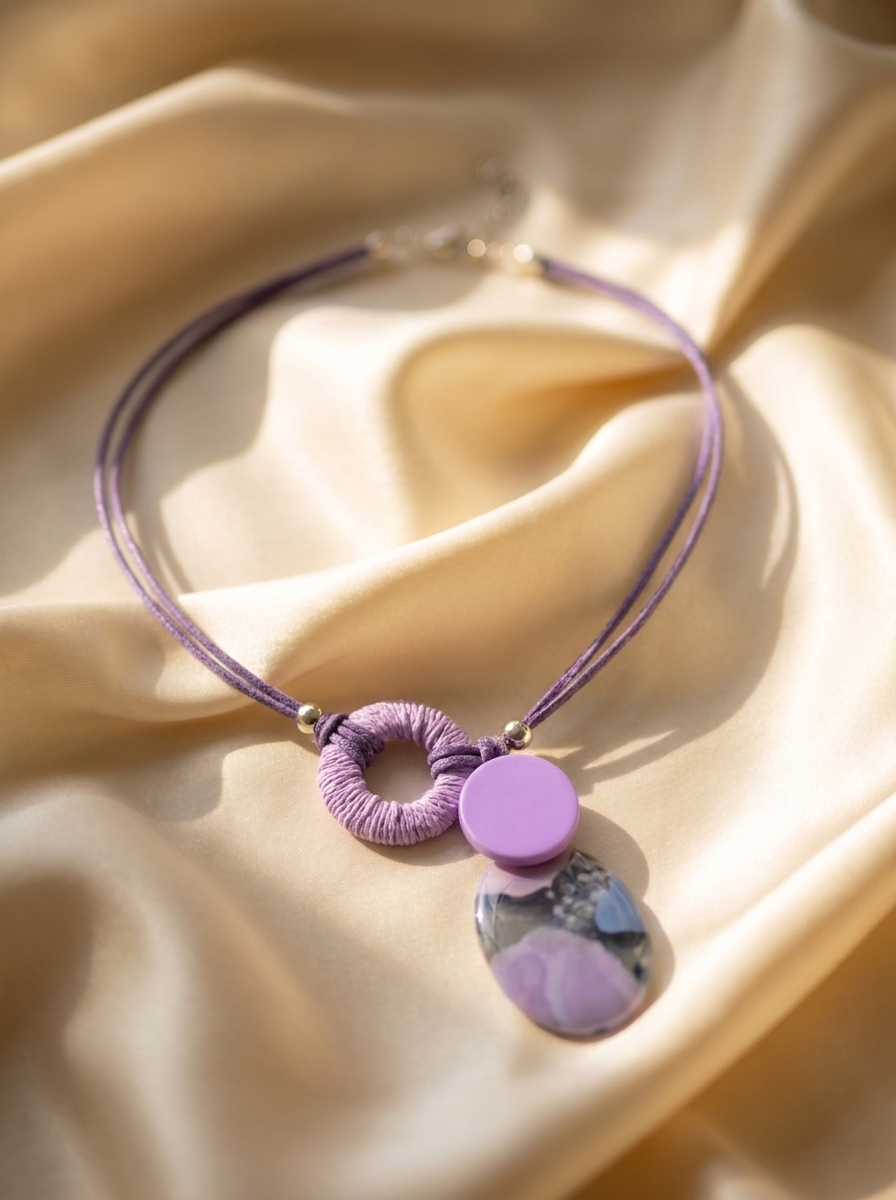 Lavender Bloom Necklace