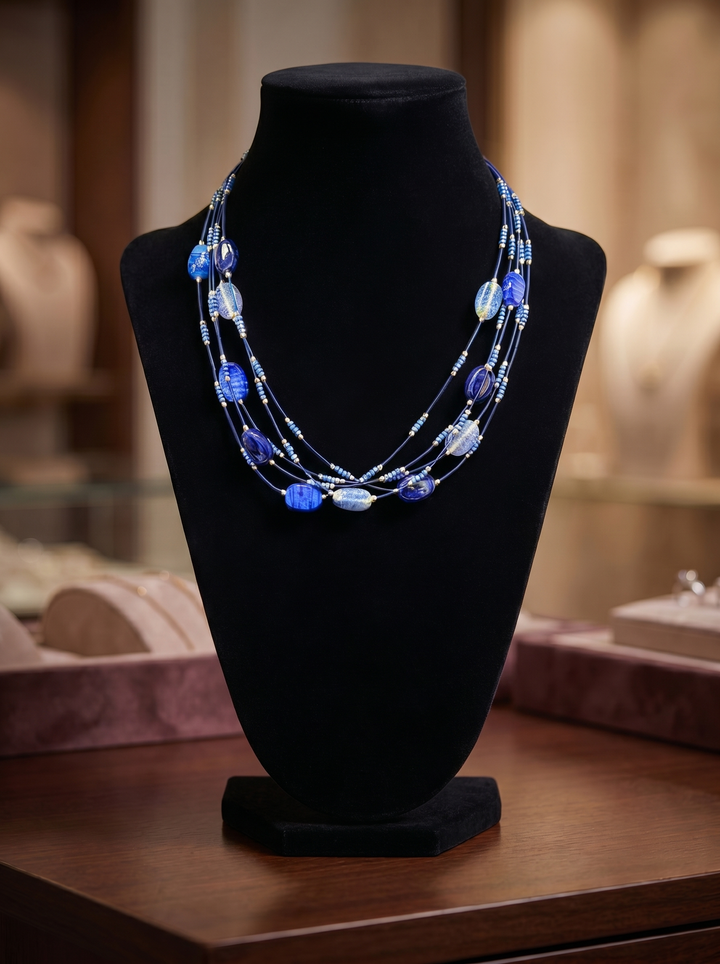 Blue Lagoon Short Necklace