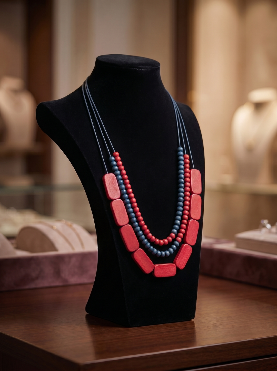 Scarlet Echo Necklace