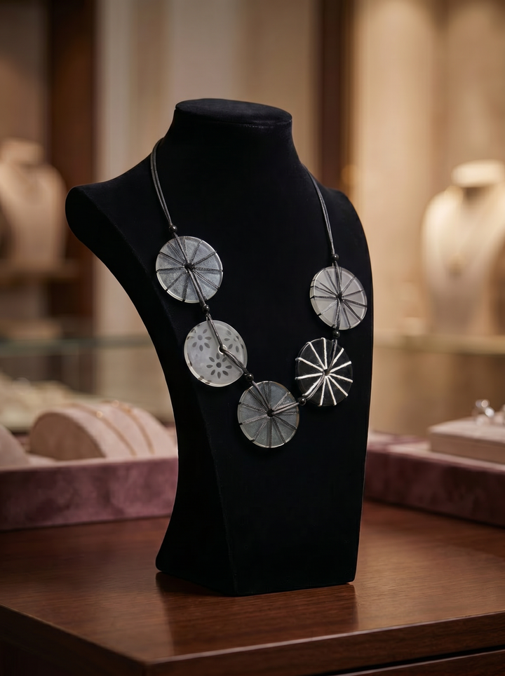 Midnight Orbit Short Necklace
