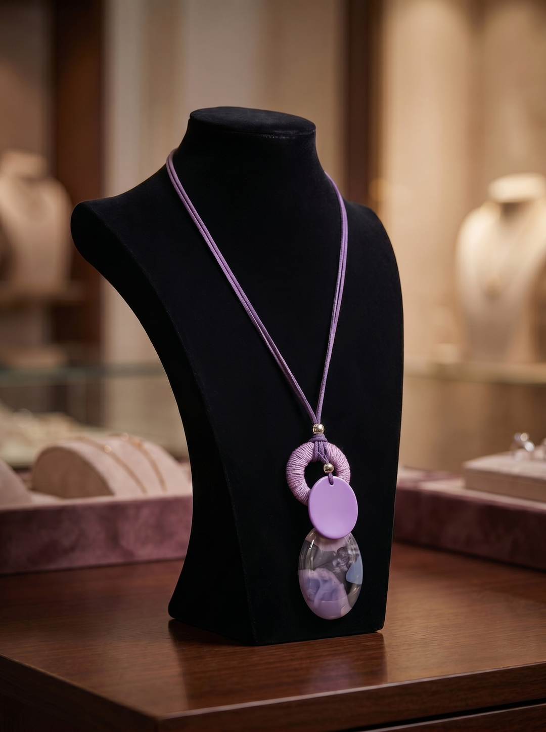 Lavender Bloom Necklace