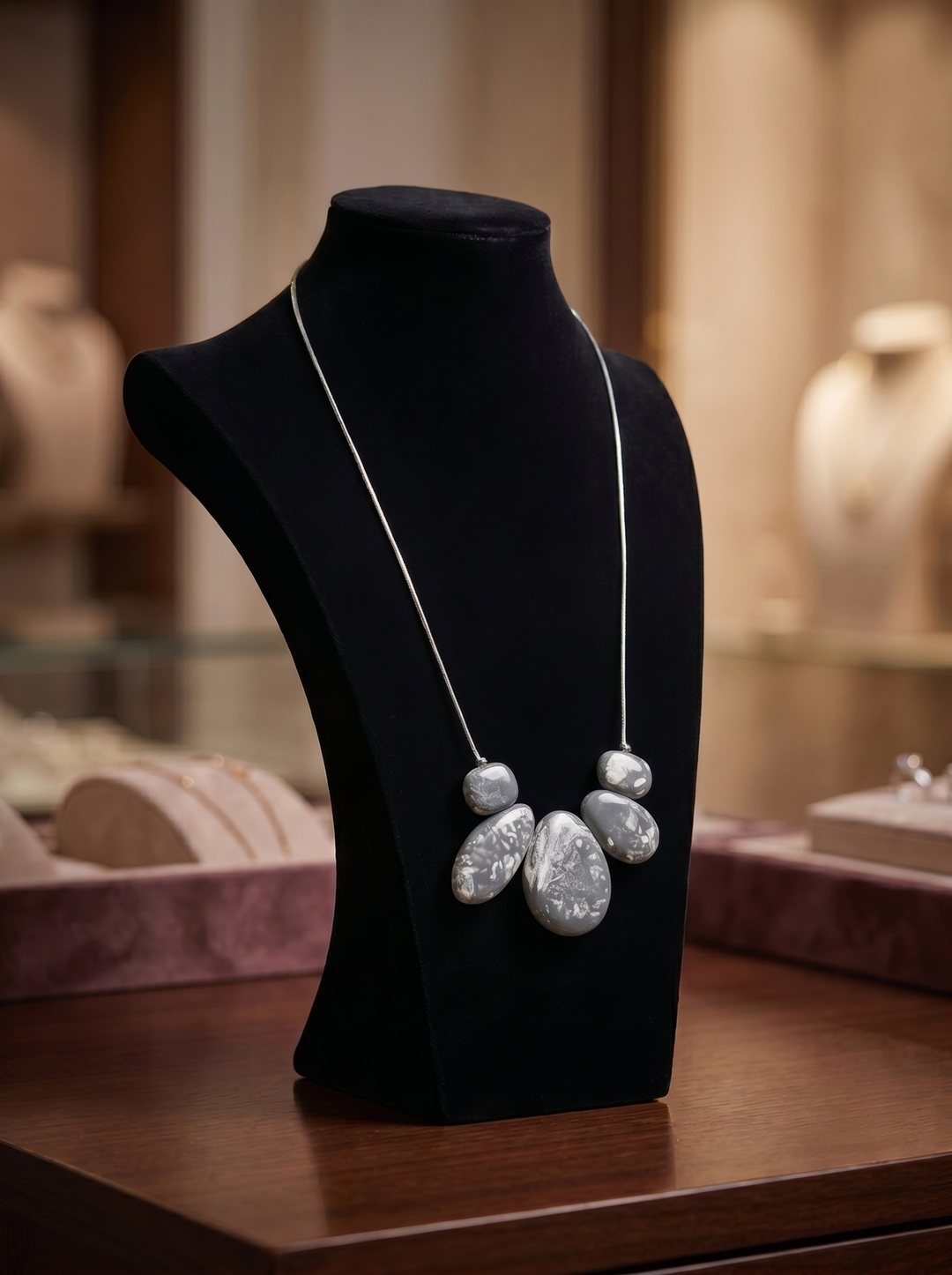 River Stone Necklace