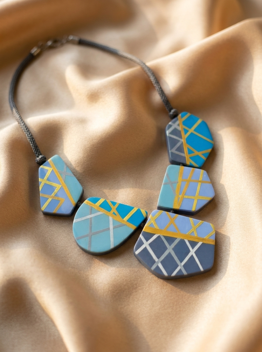 City Grid Necklace