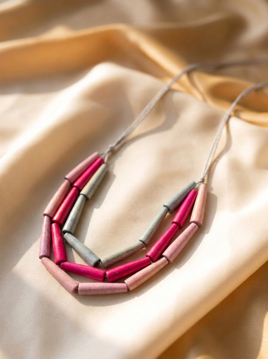 URBAN BLUSH LAYERS NECKLACE 