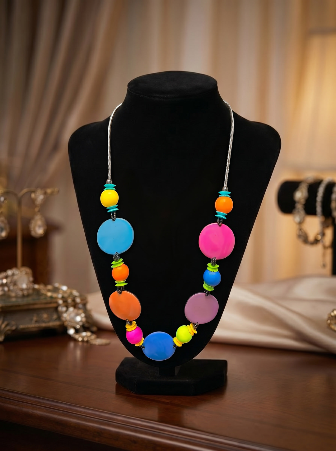 Confetti Charm Necklace