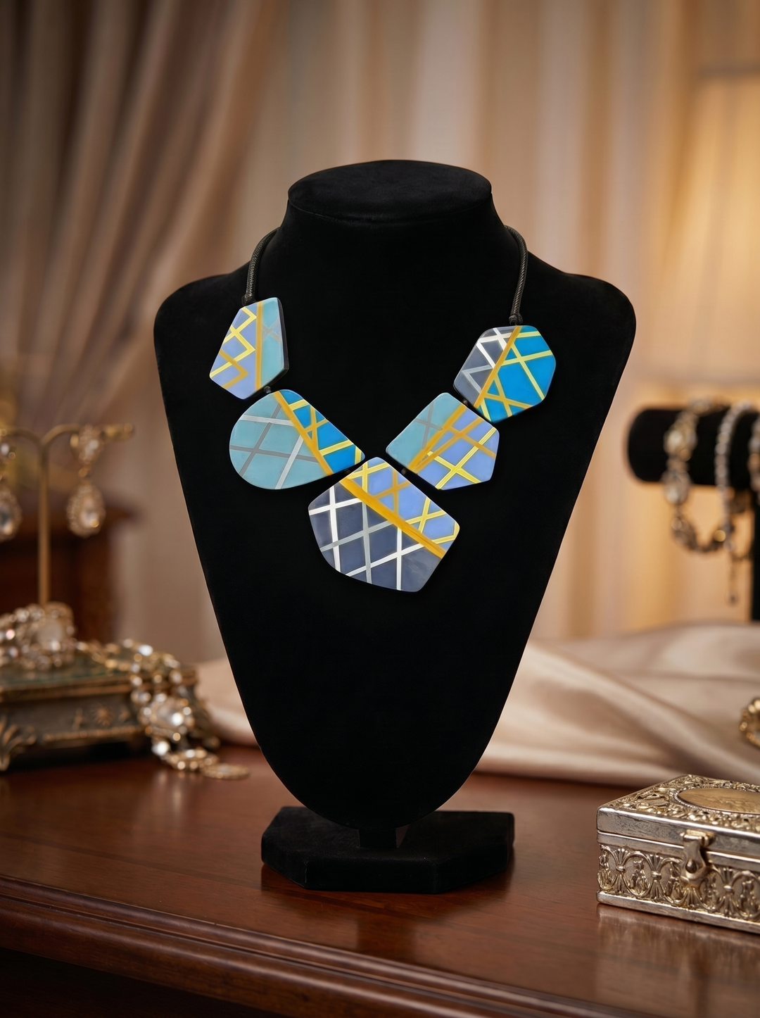 City Grid Necklace