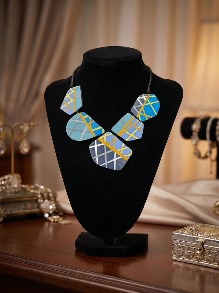 City Grid Necklace