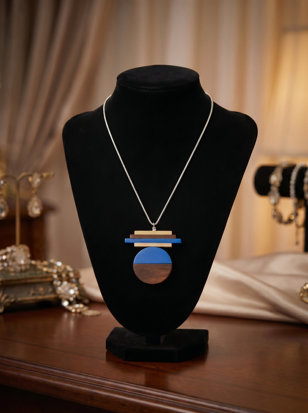 Blue Balance Necklace