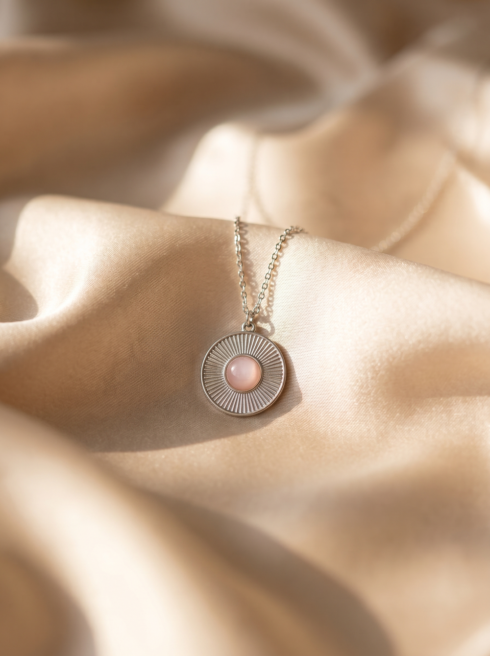 Rose Sun Necklace