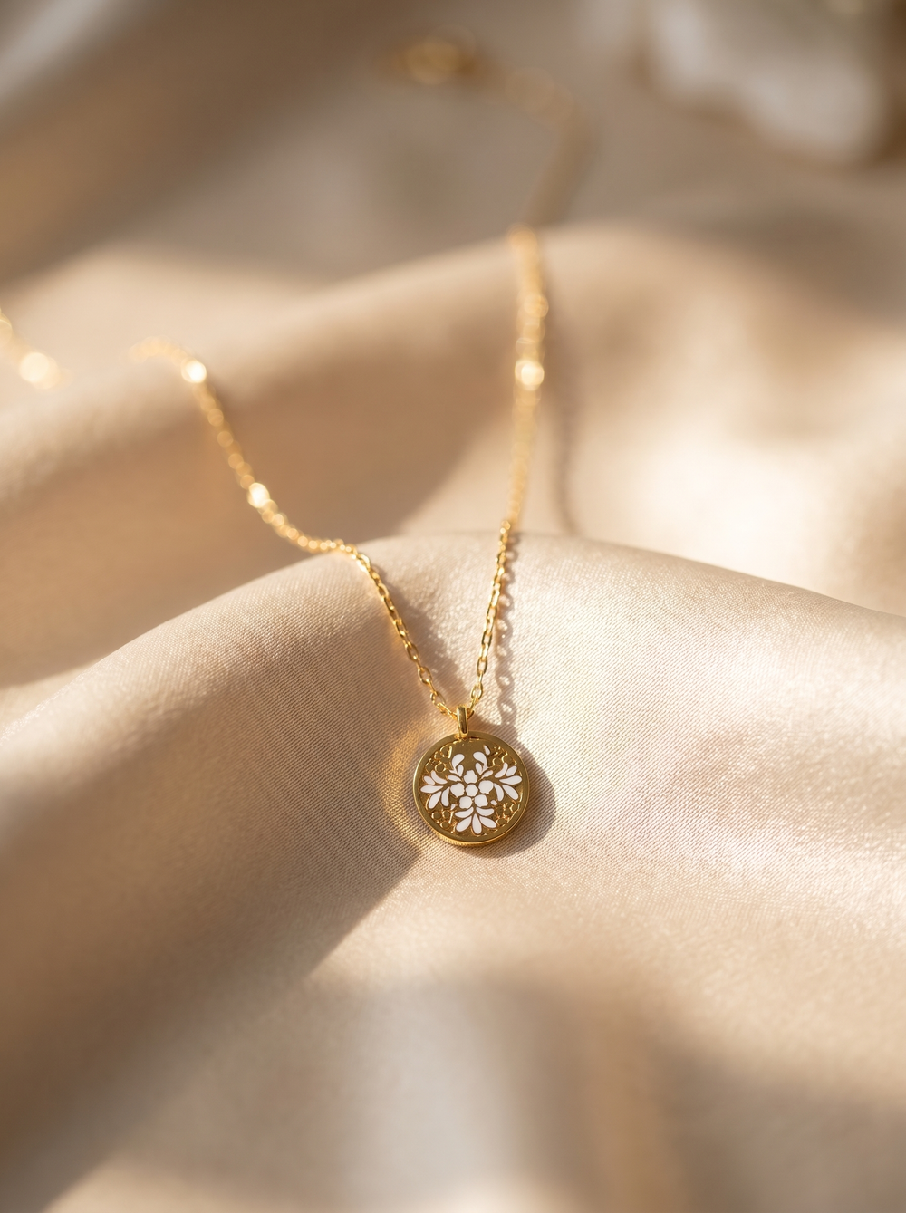 Blossom Medallion Necklace