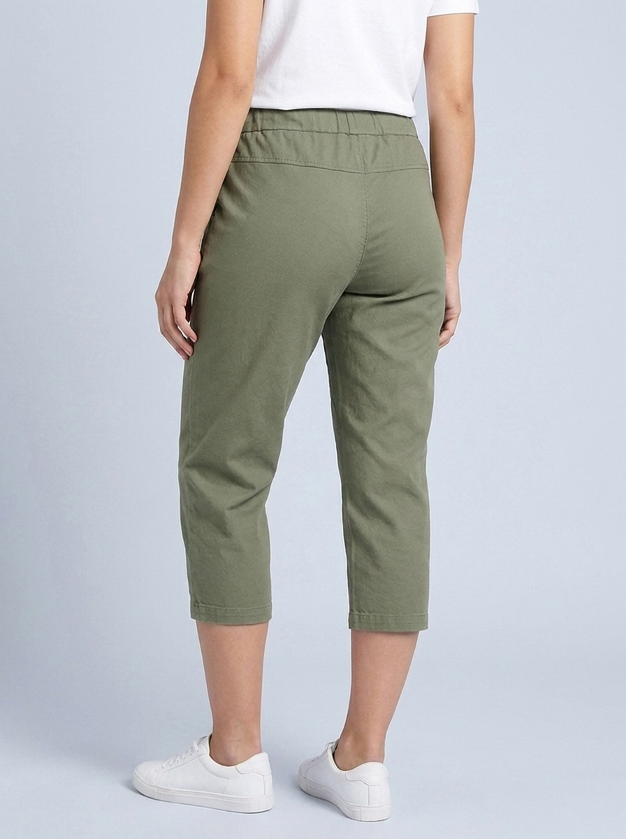 “CARMELA" 3/4 Length Crop Trouser