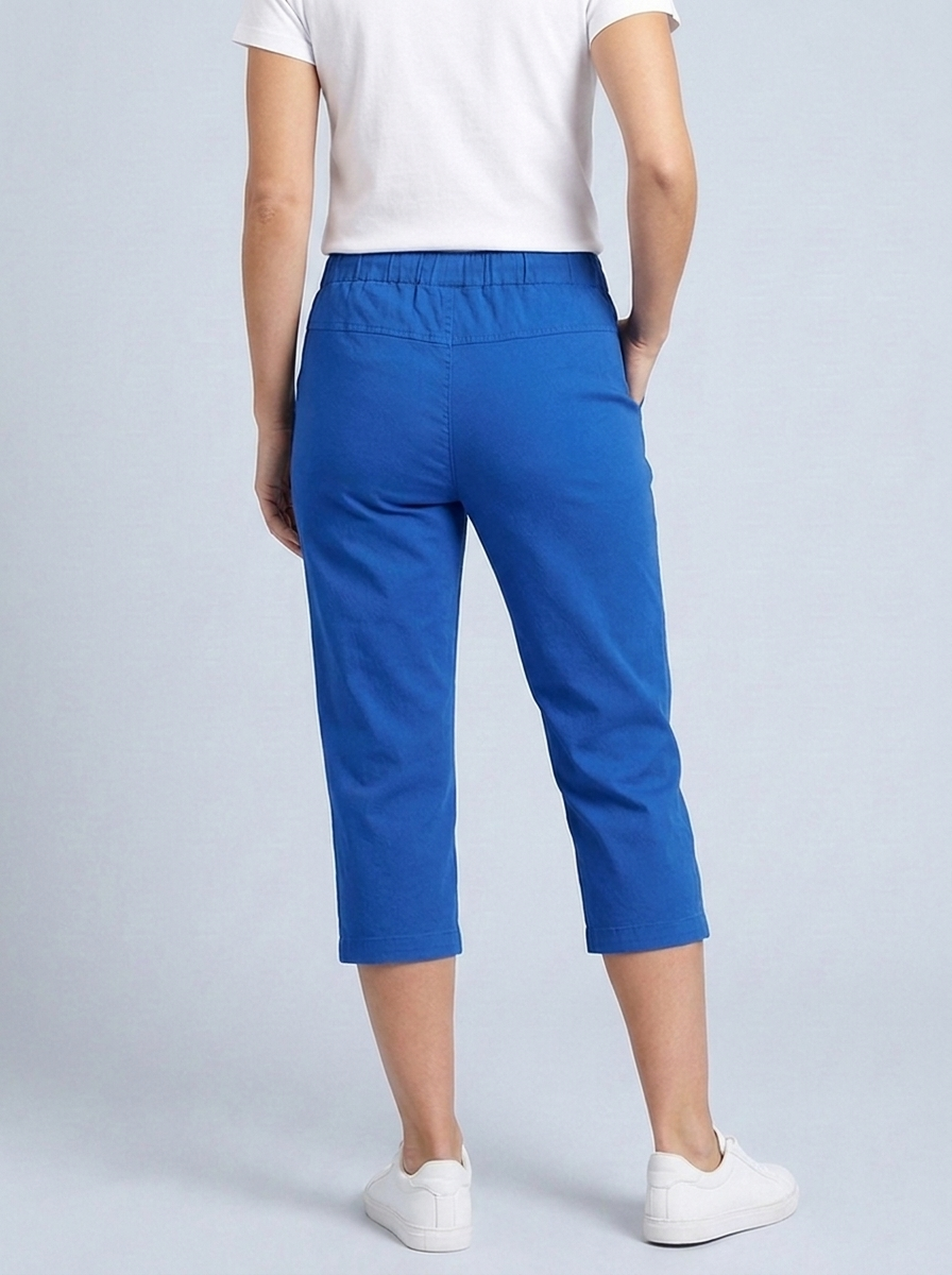 “CARMELA" 3/4 Length Crop Trouser