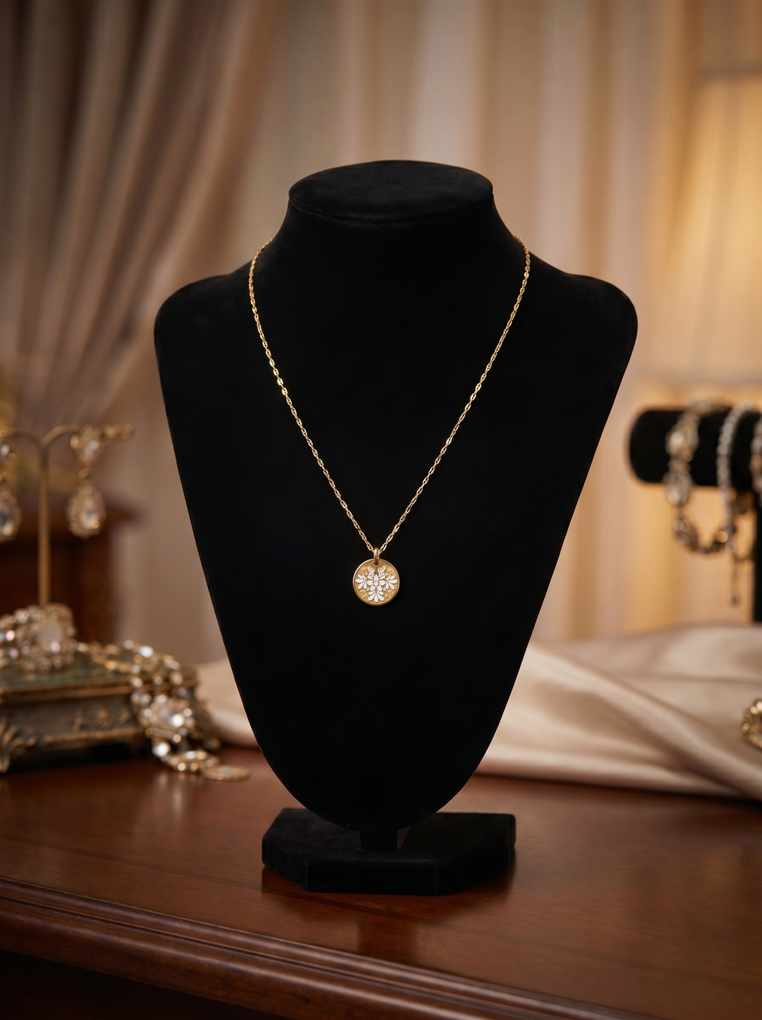 Blossom Medallion Necklace