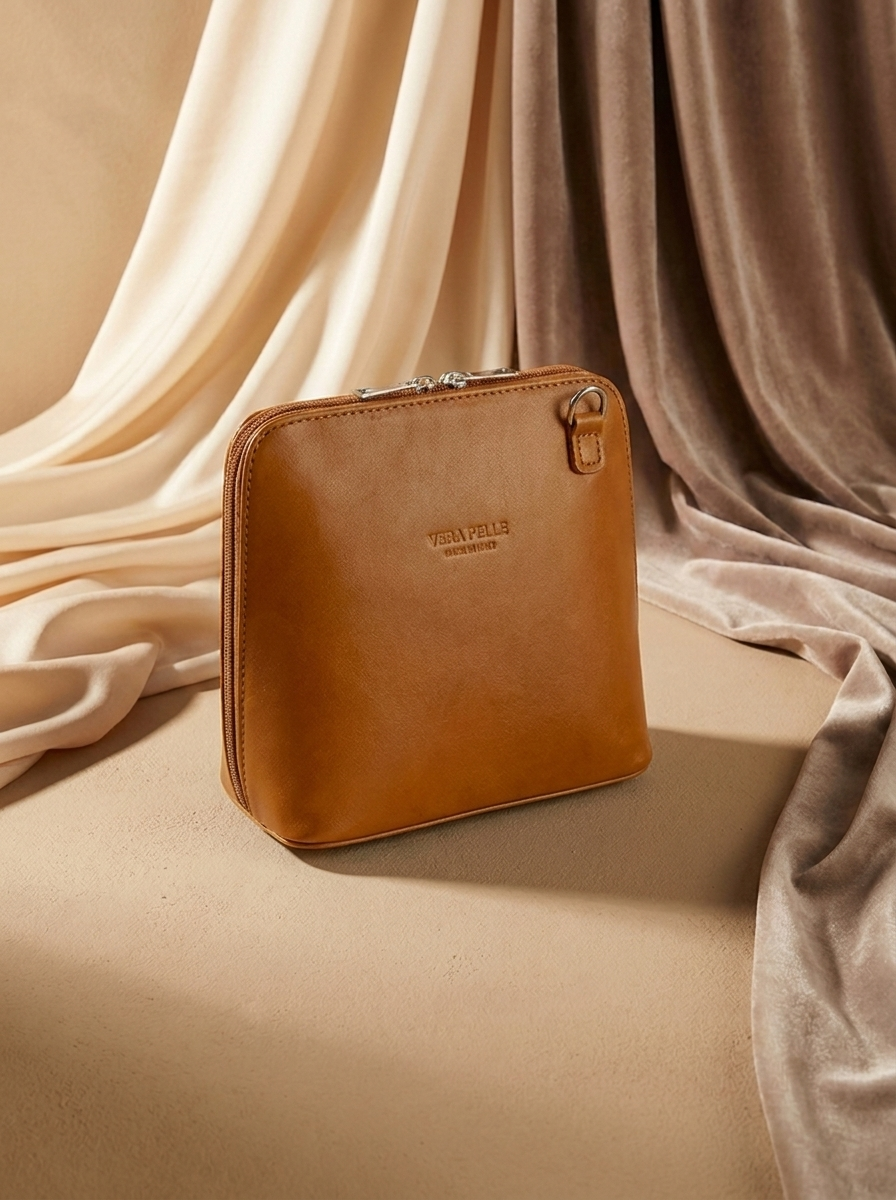 The “VERONA” MADE IN ITALY Leather Crossbody Bag