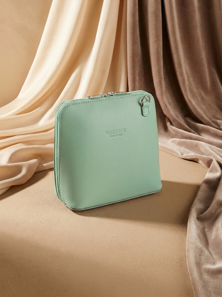 The “VERONA” MADE IN ITALY Leather Crossbody Bag