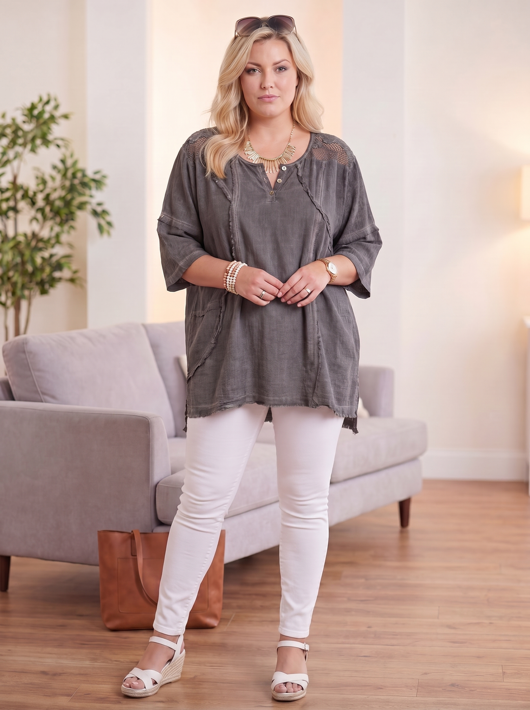 “BELLA” Relaxed Fit Tunic
