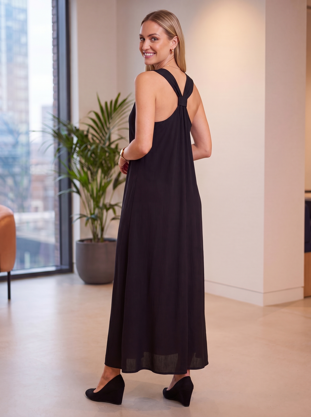 “CAMILLE” A-Line Maxi Dress