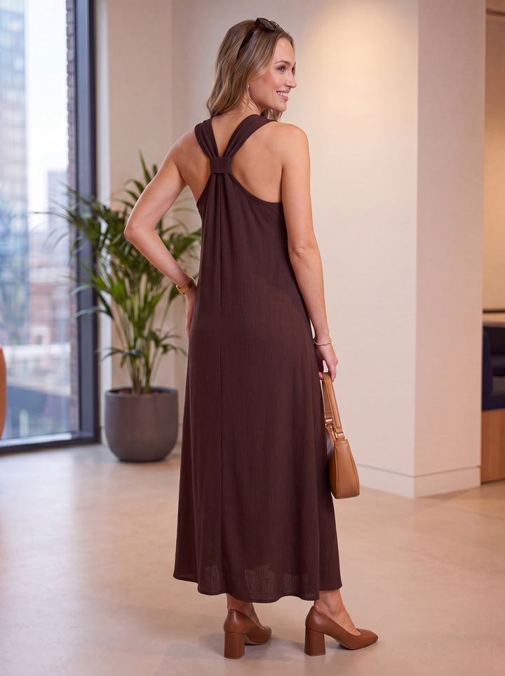 “CAMILLE” A-Line Maxi Dress