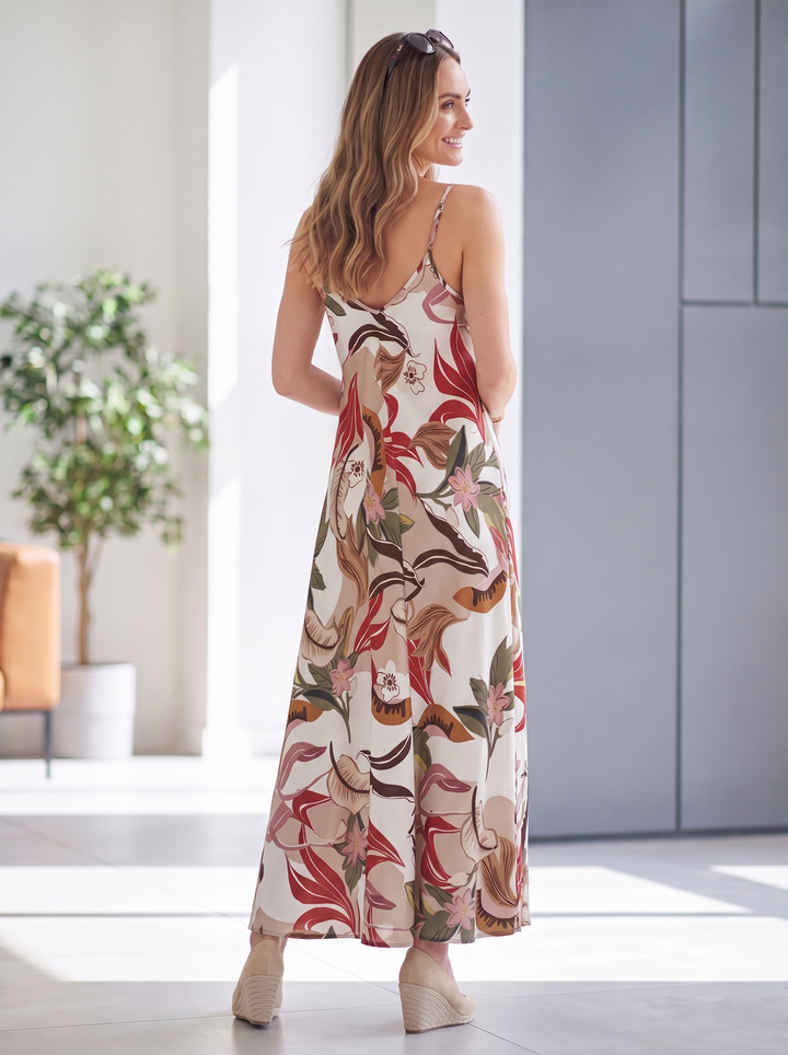 “GRACE” A-Line Maxi Dress